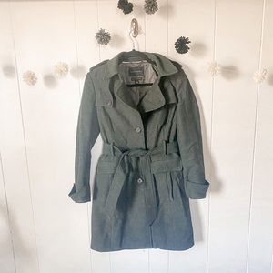Banana republic wool trench coat